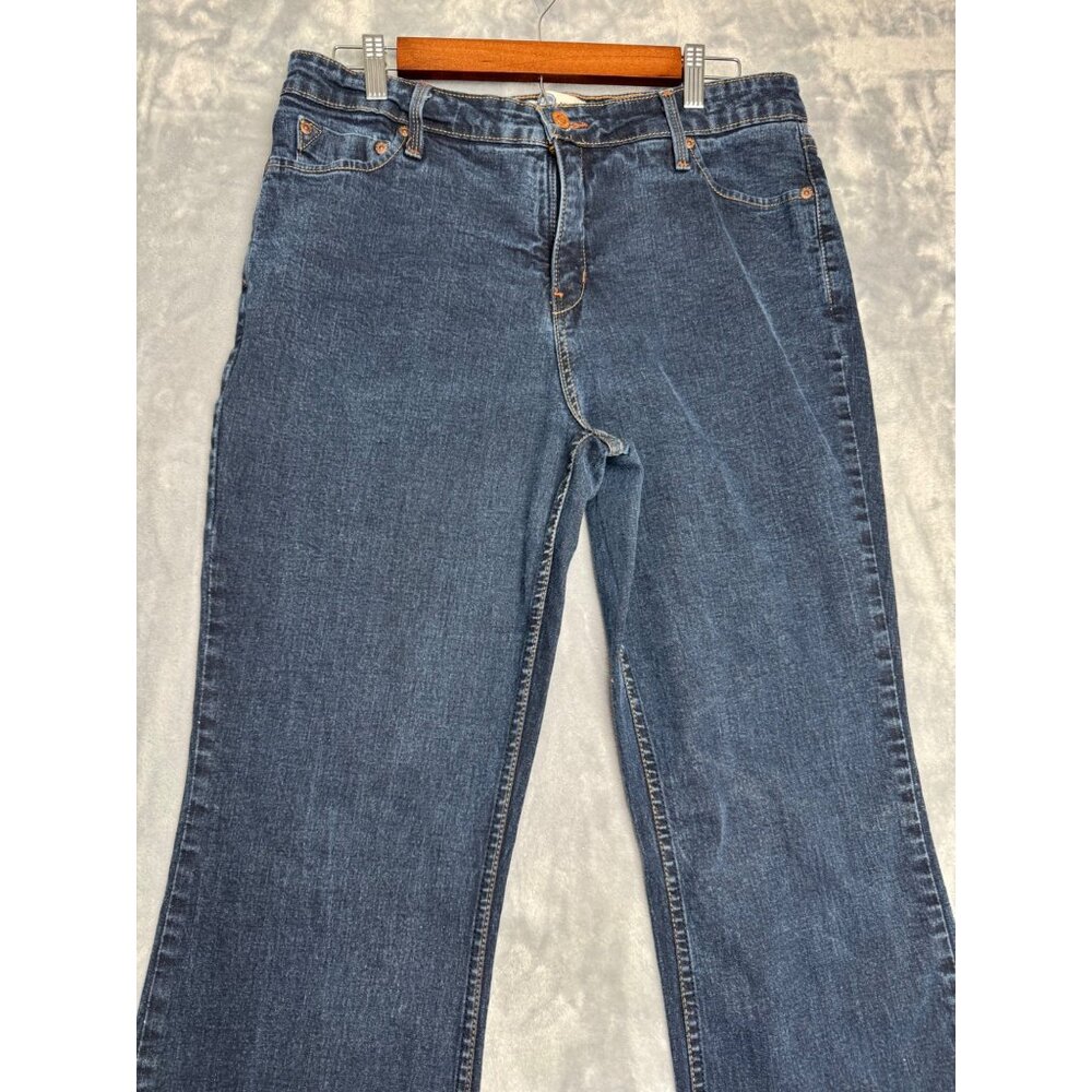 Womens Signature Levi Strauss Bootcut Denim‎ Jeans Size 16 Short